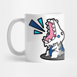 SM3GMASAURUS REX WHITE (BLUE) Mug